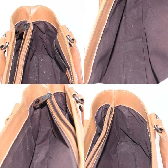 CELINE Boogie Bag Hand Bag Leather Brown - Picture 12 of 13